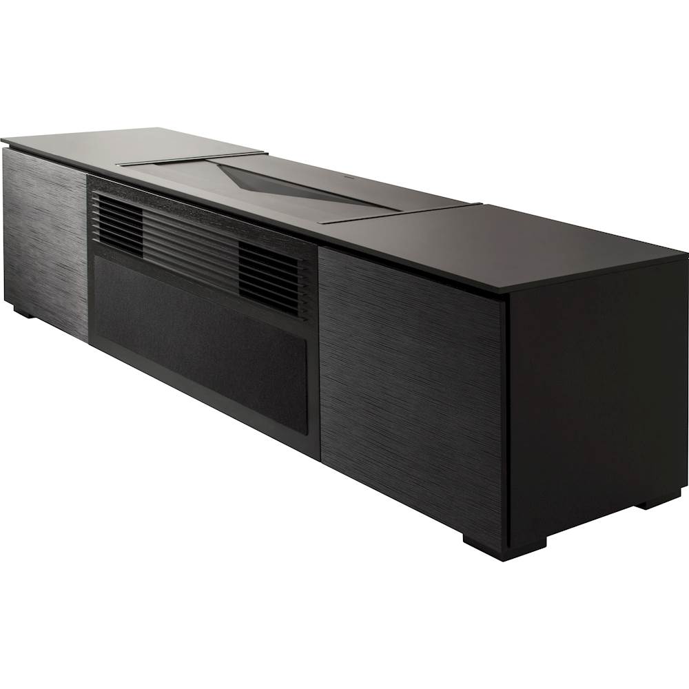 Left View: Salamander Designs - Chameleon Corsica Audio Cabinet for Flat-Panel TVs Up to 32" - Cherry
