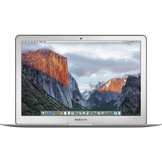 Front Zoom. Apple - Pre-Owned - MacBook Air 13.3" Laptop - Intel Core i5 - 4GB Memory - 128GB Flash Storage - Silver.