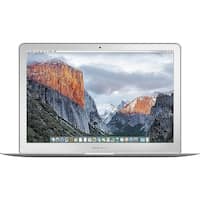 Apple - MacBook Air 11.6" Pre-Owned Laptop - Intel Core i5 - 4GB Memory - 128GB Flash Storage - Silver - Front_Zoom