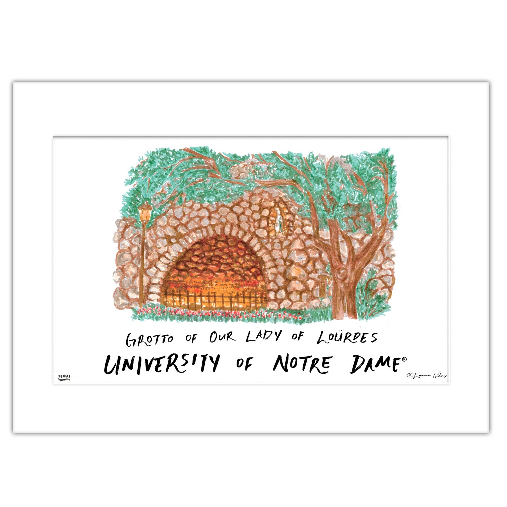 Notre Dame Fighting Irish 16" x 20" Framed University Wall Art