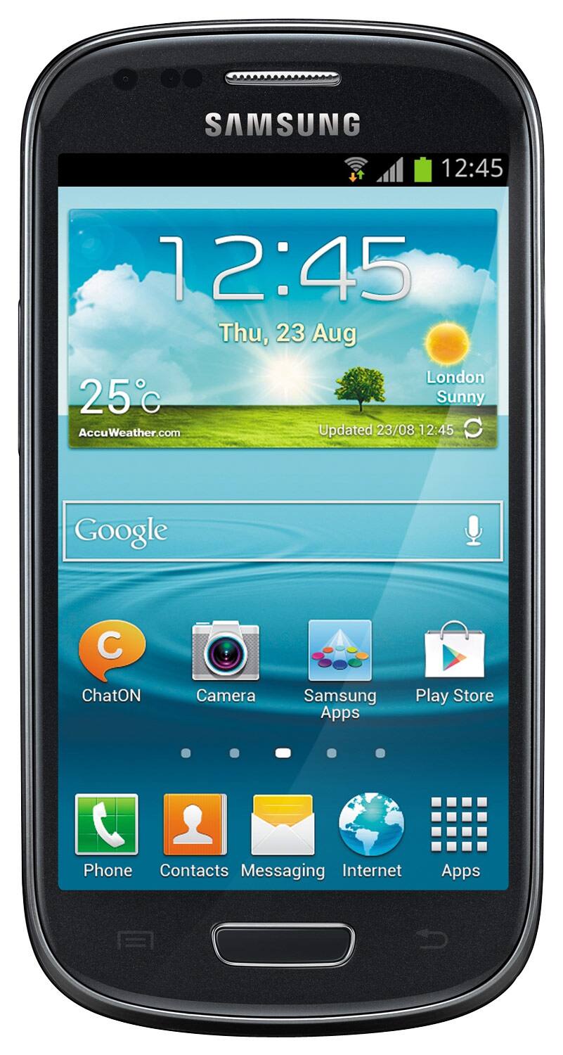 Front. Samsung - Galaxy S III Mini VE Cell Phone (Unlocked).