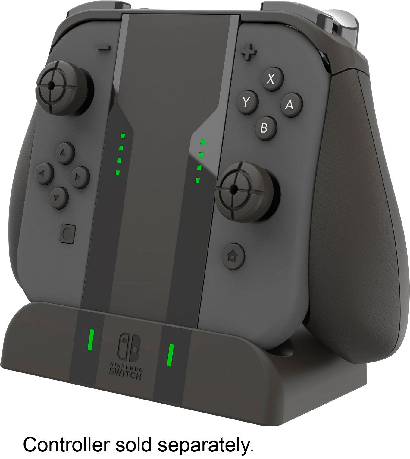 how to use joy con charging grip