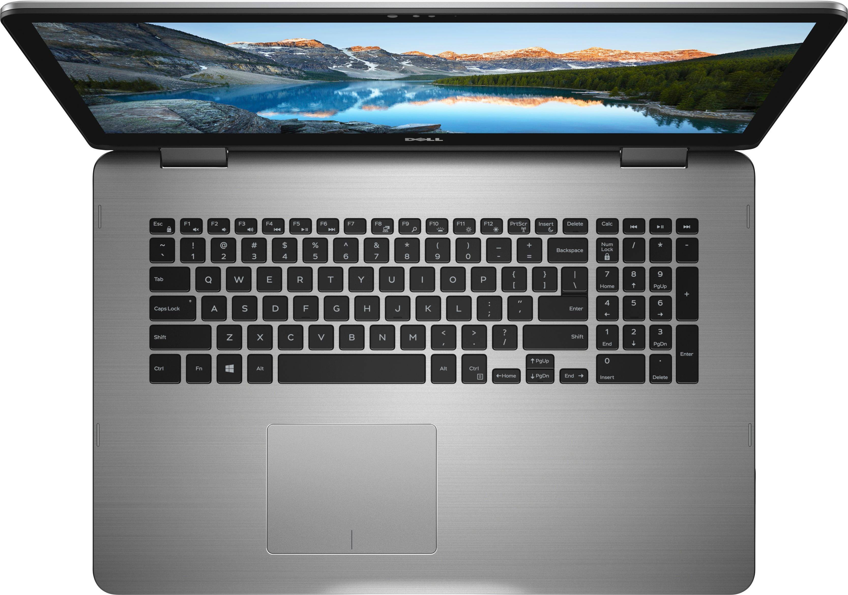 Alt View 7. Dell - Inspiron 2-in-1 17.3" Touch-Screen Laptop - Intel Core i7 - 16GB Memory - NVIDIA GeForce MX150 - 2TB Hard Drive.