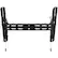 Front. Kanto - Tilting TV Wall Mount for Most 32" - 90" TVs - Black.