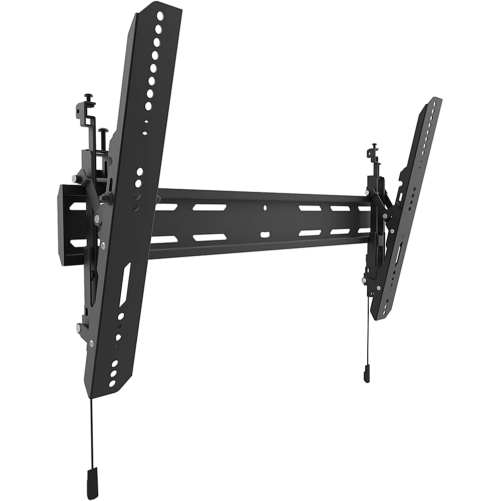 Left View: Kanto - Tilting TV Wall Mount for Most 32" - 90" TVs - Black