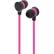 Front Standard. iLuv - Glow-In-The-Dark High Performance Earphones - Pink.