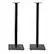 Front. Kanto - SP Plus Speaker Stands (2-Pack) - Black.