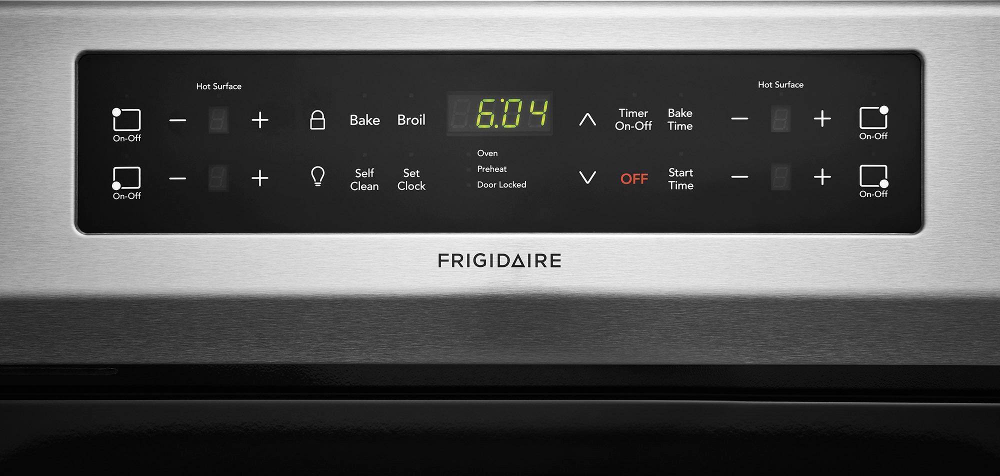 Alt View 1. Frigidaire - 5.4 Cu. Ft. Self-Cleaning Freestanding Electric Induction Range - Stainless steel.