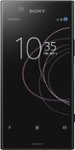 Front Zoom. Sony - Geek Squad Certified Refurbished Xperia XZ1 Compact 4G LTE with 32GB Memory Cell Phone (Unlocked) - Black.