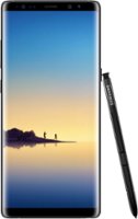 Samsung - Geek Squad Certified Refurbished Galaxy Note8 with 64GB Memory Cell Phone (Unlocked) - Midnight Black - Front_Zoom