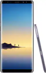 Samsung - Geek Squad Certified Refurbished Galaxy Note8 4G LTE with 64GB Memory Cell Phone (Unlocked) - Orchid Gray - Front_Zoom