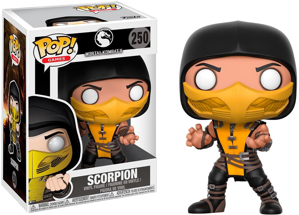 funko pop mortal kombat scorpion