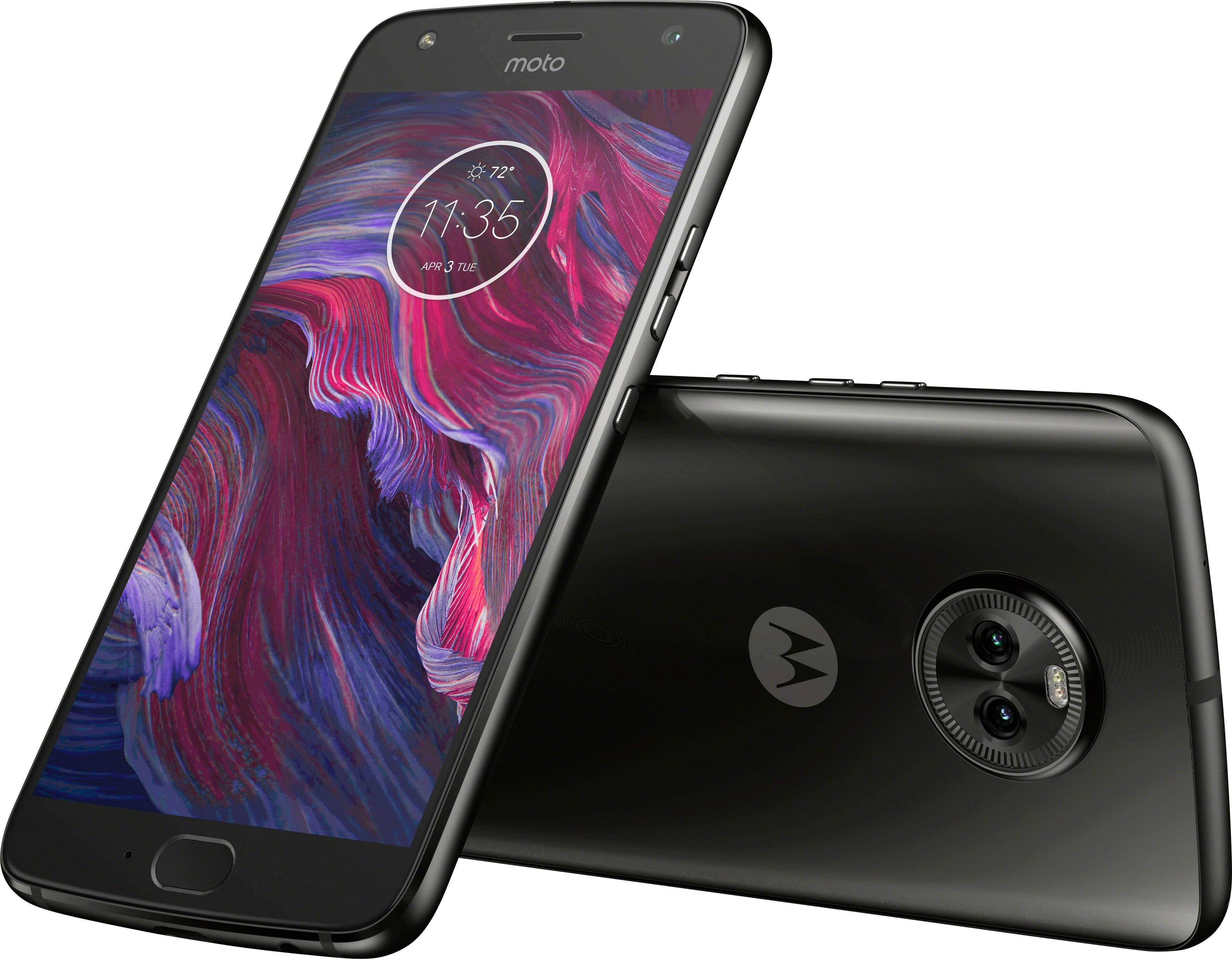 Alt View 15. Motorola - Geek Squad Certified Refurbished Moto X (4th Generation) 4G LTE with 32GB Memory Cell Phone (Unlocked) - Super Black.