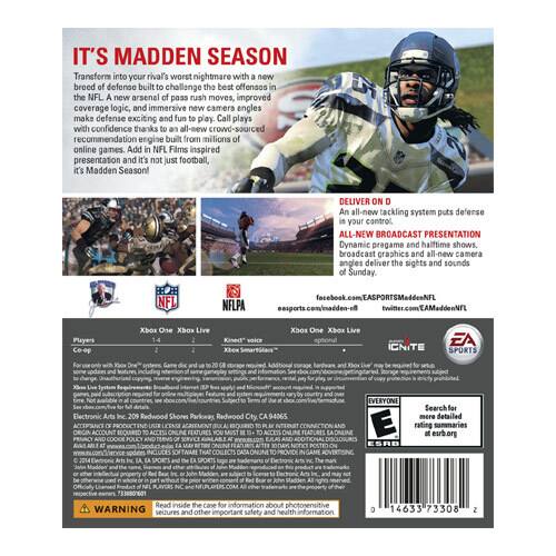 Alt View 11. Madden NFL 15 - Multi.