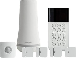 SimpliSafe - Protect Home Security System - White - Front_Zoom