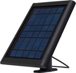Front Zoom. Solar Panel for Ring Spotlight Cam Battery and Stick Up Cam Battery - Black.