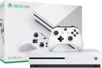 Front Zoom. Microsoft - Xbox One S 500GB Console - White.