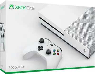 Microsoft - Geek Squad Certified Refurbished Xbox One S 500GB Console - White