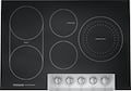 Frigidaire - Professional 30 in. Wide 5 Elements Electric Cooktop - Stainless Steel