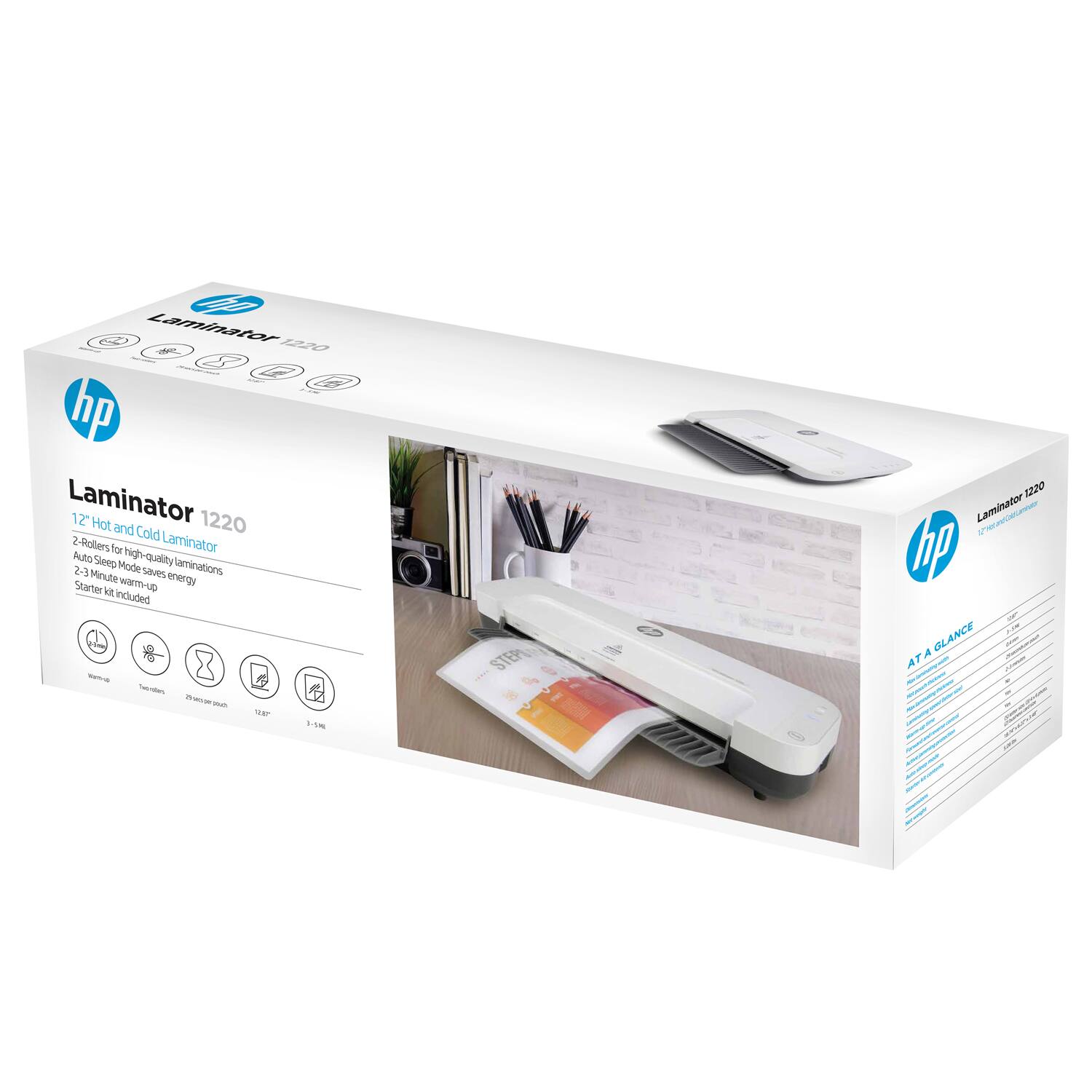 Alt View 28. HP - 1220 Laminator.