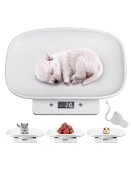 The Best Inks - Digital Small Animals Scales Weighing with Tape Measure, Puppy Whelping Scale Weigh Your Kitten, Rabbit with - Pet Scale & Tape