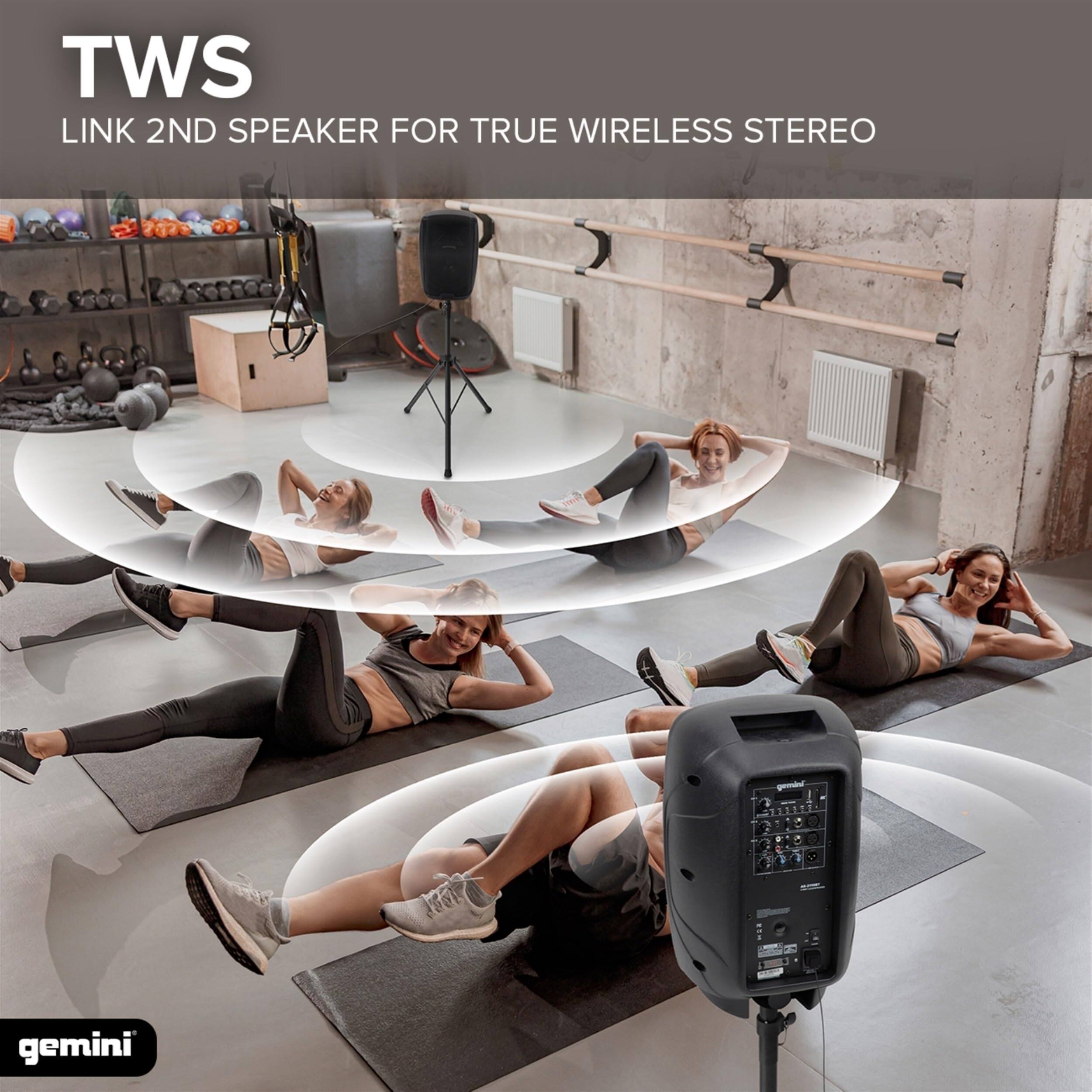 TWS  
LINK 2ND SPEAKER FOR TRUE WIRELESS STEREO  

gemini