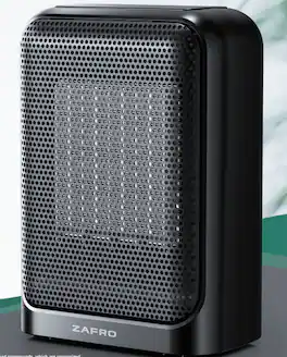 Electactic - 1400W Ceramic Space Heater, LED Display, 24H Timer, Sleep Mode