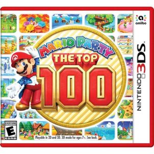 Mario Party: The Top 100 Standard Edition - Nintendo 3DS - Larger Front
