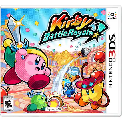 Front. Nintendo - Kirby: Battle Royale. - E10+ (Everyone 10+)