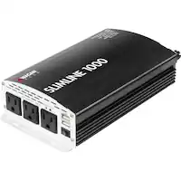 Wagan Tech - SlimLine 1000W Power Inverter - Black - Front_Zoom