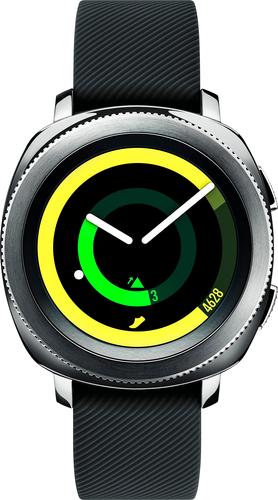 Rent to own Samsung - Gear Sport Smartwatch 43mm - Black