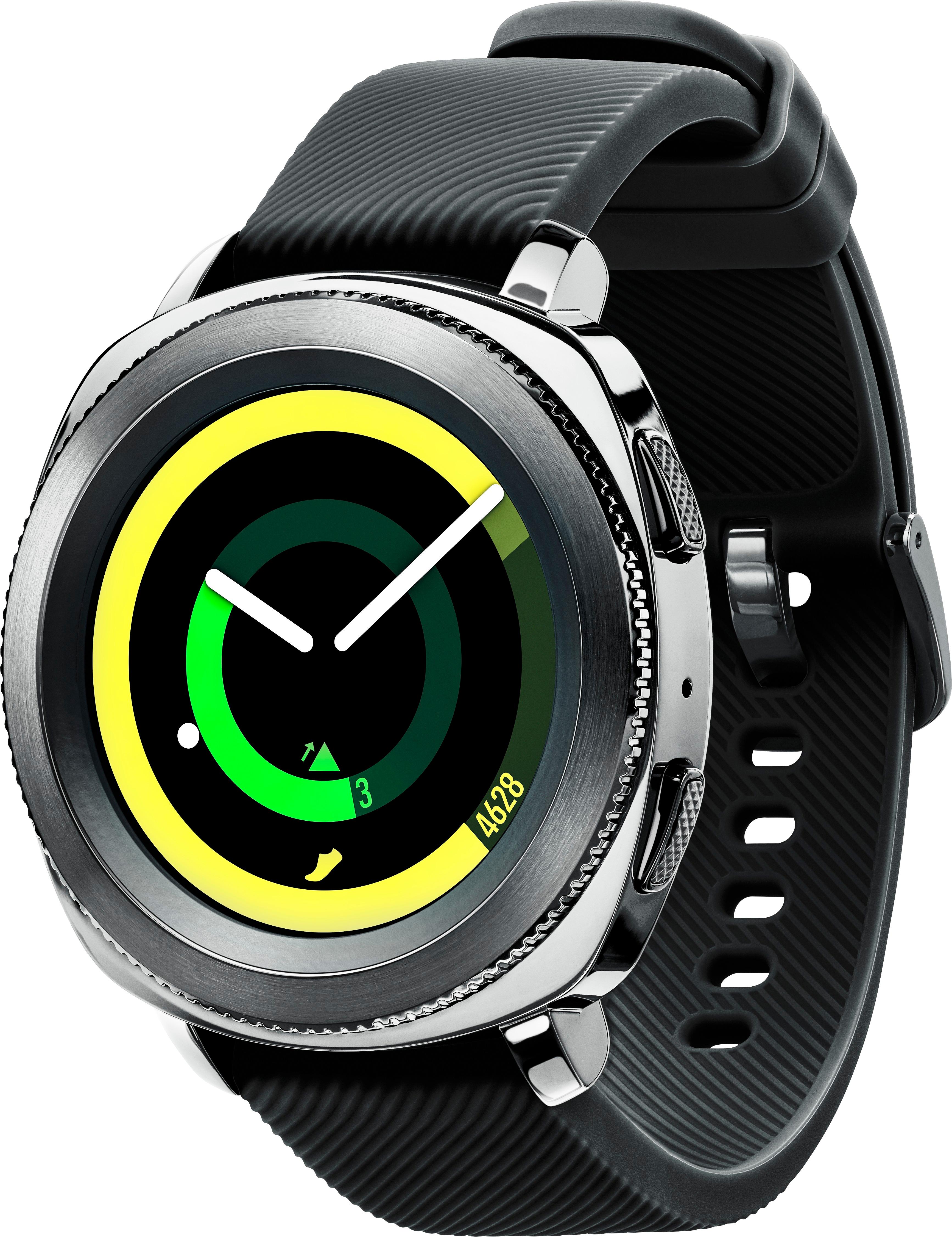 Best Buy: Samsung Gear Sport Smartwatch 43mm Black SM-R600NZKAXAR