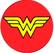Alt View 11. PopSockets - Finger Grip/Kickstand for Mobile Phones - Wonder Woman Icon.