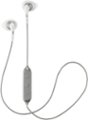 Angle Zoom. JVC - HA EN10BT Gumy Sport Wireless In-Ear Headphones - White/Silver.
