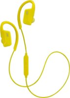 JVC - HA EC30BT Wireless In-Ear Headphones - Yellow - Front_Zoom