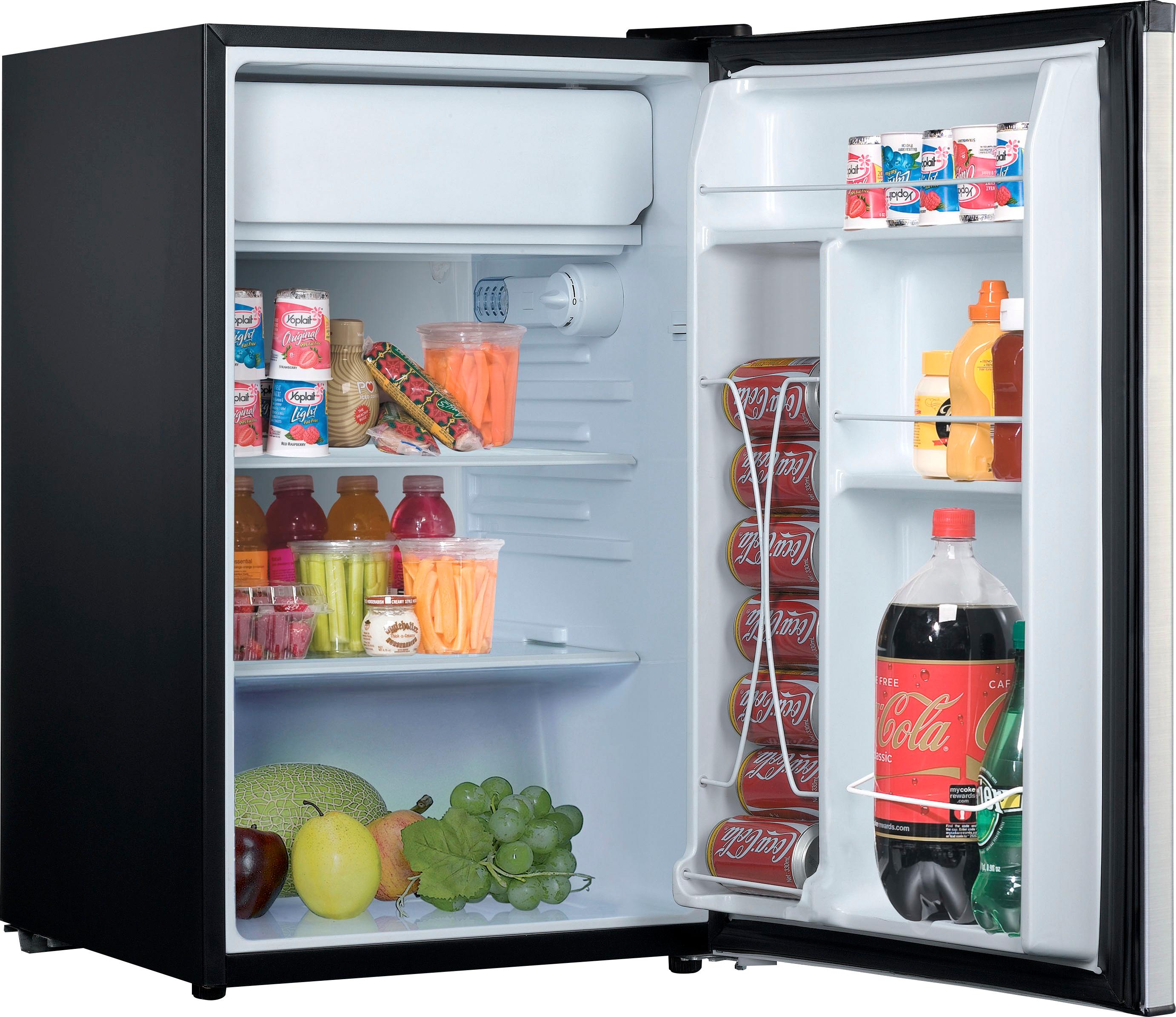  Whirlpool 2.7 cu ft Mini Refrigerator - Stainless Steel -  WH27S1E : Home & Kitchen