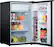 Left. Whirlpool - 4.3 Cu. Ft. Mini Fridge - Stainless Steel.