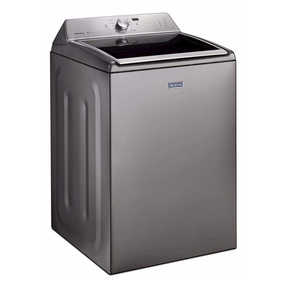 Angle. Maytag - 5.3 Cu. Ft. 11-Cycle High-Efficiency Top-Loading Washer.