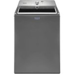 Front Zoom. Maytag - 4.7 Cu. Ft. 11-Cycle High-Efficiency Top-Loading Washer - Metallic Slate.