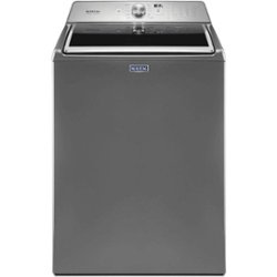 Maytag - 4.7 Cu. Ft. 11-Cycle High-Efficiency Top-Loading Washer - Metallic Slate - Front_Zoom
