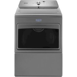 Maytag - 7.4 Cu. Ft. 9-Cycle Electric Dryer - Metallic Slate - Front_Zoom