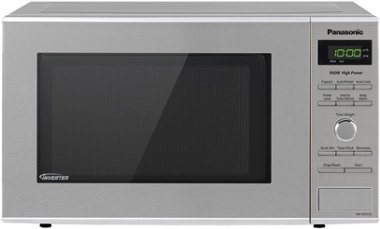 Panasonic - 0.8 Cu. Ft. 950 Watt SD372SR Microwave with Inverter - Stainless steel - Front_Zoom