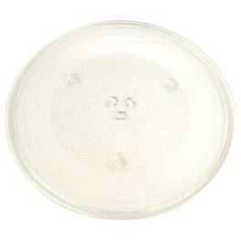 HQRP - 13.5-inch Glass Turntable Tray for Panasonic F06015Q00AP 30QBP4119 TJF06015Q00AP NN-G463MF NN-G464WF NN-S443BF Microwave