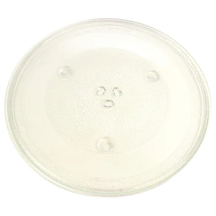 Front. HQRP - 13.5-inch Glass Turntable Tray for Panasonic F06015Q00AP 30QBP4119 TJF06015Q00AP NN-G463MF NN-G464WF NN-S443BF Microwave.