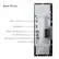 Rear Ports
- HDMI 1.4b Port
- Display Port
- USB 2.0 480 Mbps Ports
- RJ-45 Ethernet Port
- USB 3.2 Gen1 5 Gbps Type A Ports
- Audio Ports