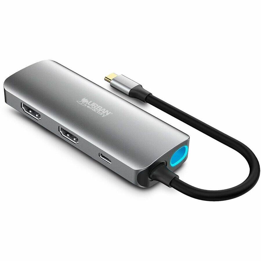 URBAN FACTORY Hubee Mini: USB-C Docking Station Multi Display 4K With Power Delivery 100W | Ciscar Web Store URBAN FACTORY Hubee Mini: USB-C Docking Station Multi Display 4K With Power Delivery 100W | Ciscar Web Store