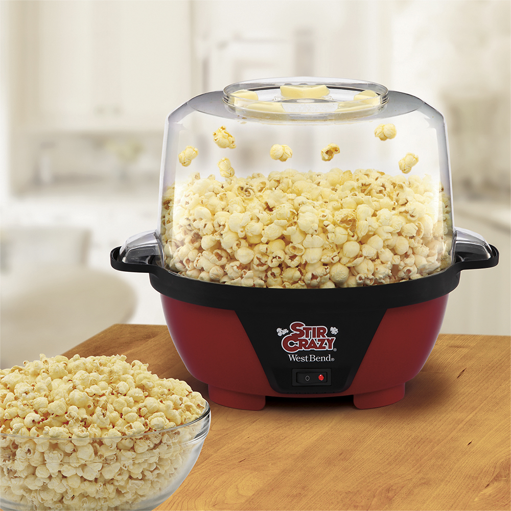 Best Buy: WestBend 2.5-Ounce Popcorn Cart Popcorn Popper Machine Red  PCMC20RD13