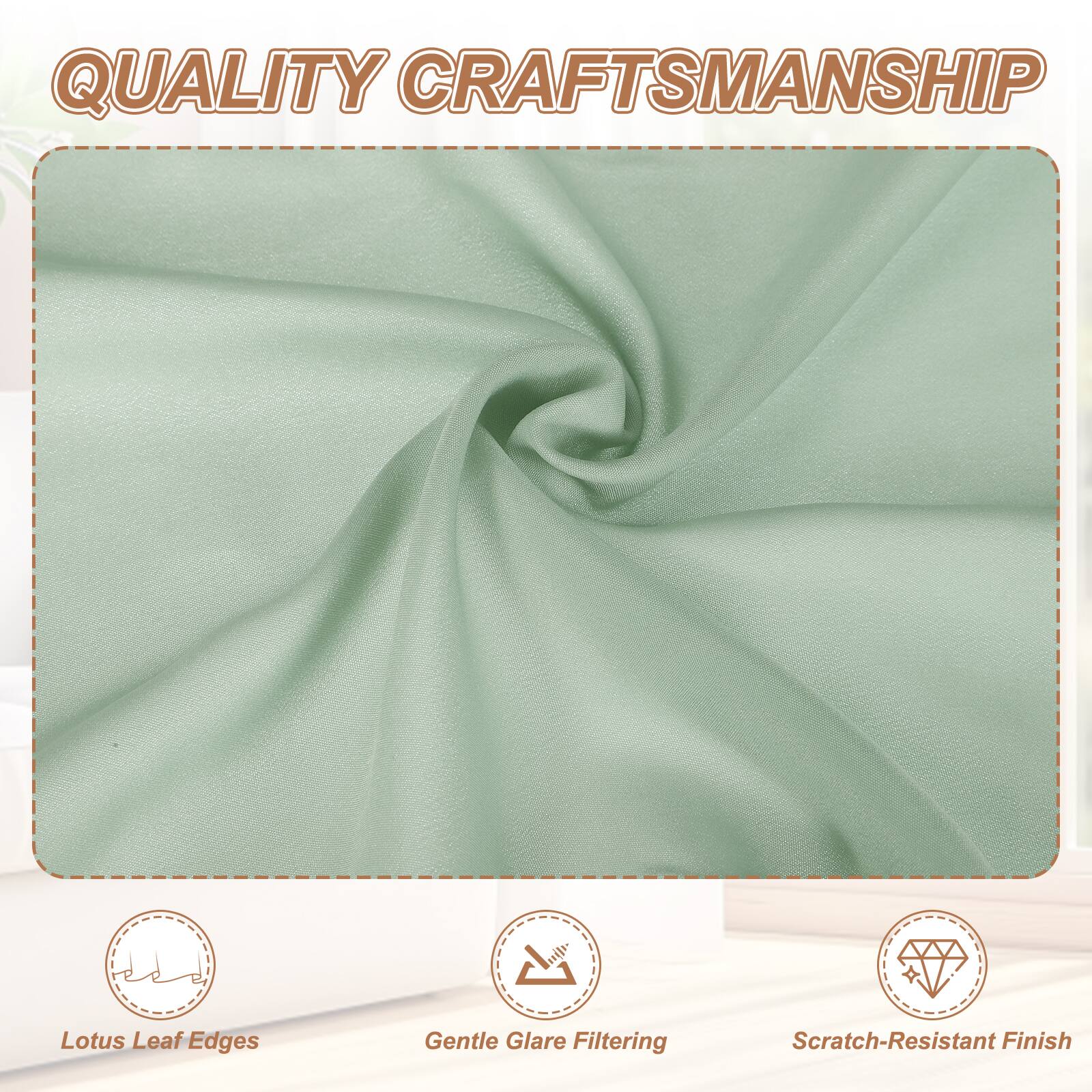 QUALITY CRAFTSMANSHIP

Lotus Leaf Edges
Gentle Glare Filtering
Scratch-Resistant Finish