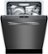 Alt View Zoom 1. Bosch - 800 Series 24" Built-In Dishwasher with Stainless Steel Tub - Black stainless steel.