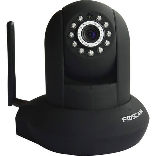  Foscam - Indoor Wireless, Cable Network Camera - Black